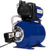 Stark 1.6 HP Garden Water Pump with Tank and Automatic Booster System ...