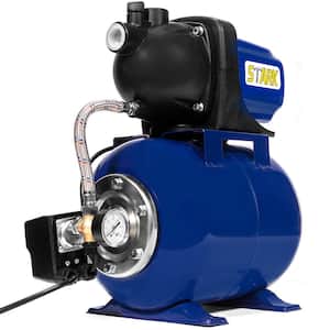 1.6 HP Garden Water Pump with Tank and Automatic Booster System