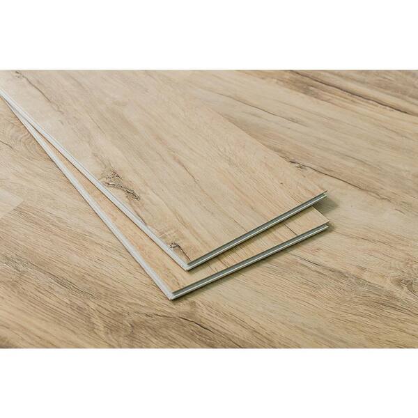 Montserrat Take Home Sample - Manifesto Natural Sable 20 MIL x 7 in. W x 60 in. L Click Lock Waterproof Vinyl Plank Flooring
