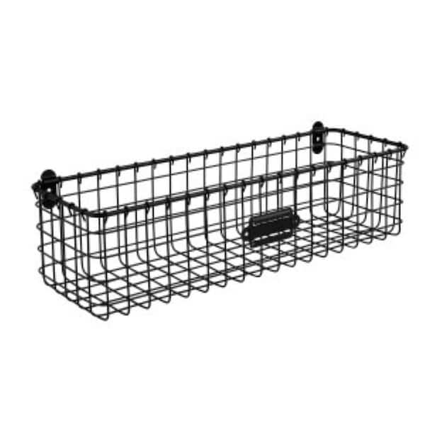 Spectrum Vintage Living Living Wall Mount Storage Basket