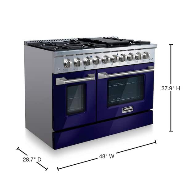 https://images.thdstatic.com/productImages/29ab0830-3adf-4ac9-baef-a5df31124017/svn/blue-gloss-janska-double-oven-gas-ranges-gr-670-blp-40_600.jpg