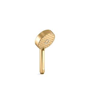 Awaken G110 3-Spray Wall Mount Handheld Shower Head with 2.5 GPM in Vibrant Brushed Moderne Brass