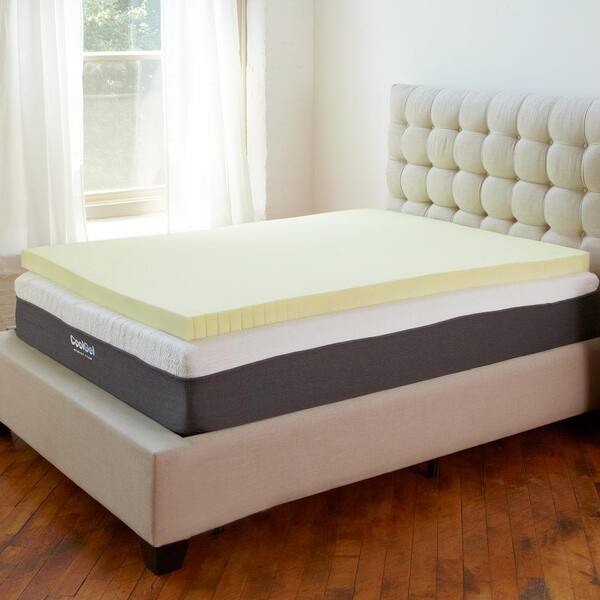 Unbranded 3 in.Classic King-Size Ventilated Memory Foam Mattress Topper
