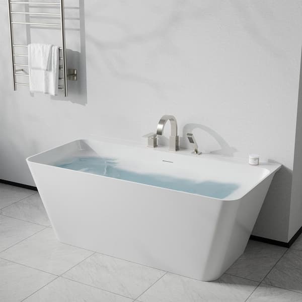 ANZZI Nite Series Single-Handle Deck-Mount Roman Tub Faucet with