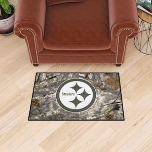 TrafficMaster NFL Steelers / Bengals Black House Divided 3 ft. x 4 ft. Area  Rug 18687 - The Home Depot