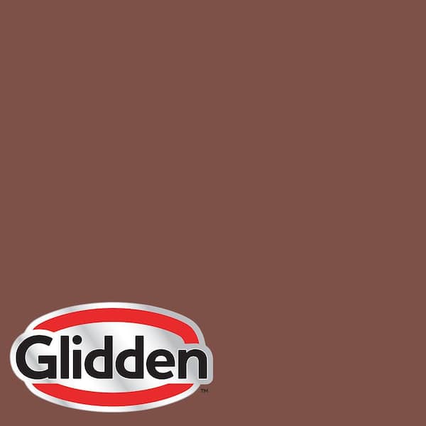 Glidden Essentials 1 gal. #HDPO13 Sweet Tea Flat Exterior Paint
