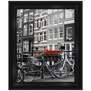 Grand Black Narrow Picture Frame Opening Size 16 x 20 in.