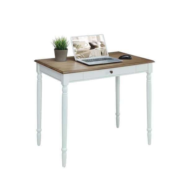 Convenience Concepts French Country 36, 36 Inch Computer Desk With Keyboard Tray