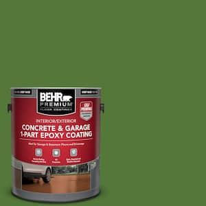 1 gal. #P380-7 Luck of the Irish Self-Priming 1-Part Epoxy Satin Interior/Exterior Concrete and Garage Floor Paint