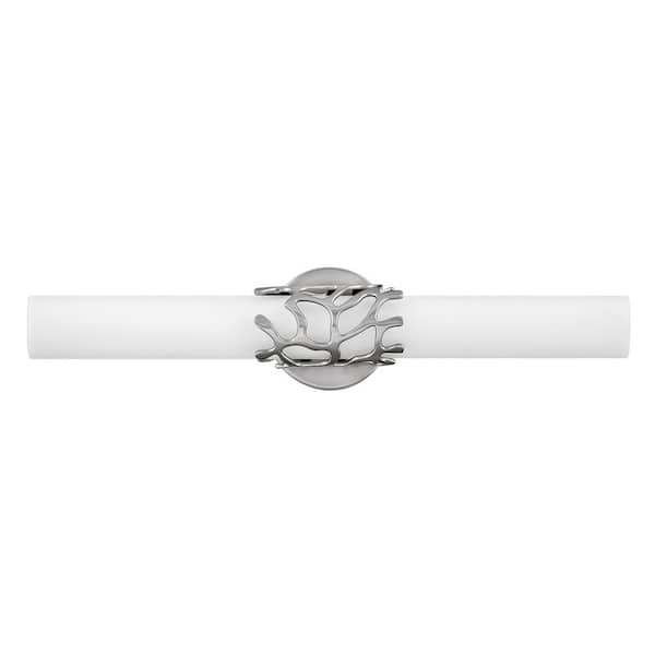 HINKLEY Lyra 36.00-Watt Integrated Led Brushed Nickel Integrated Led Bath Light