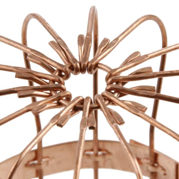 DISCONTINUED 3 in. Copper Round Wire Strainer