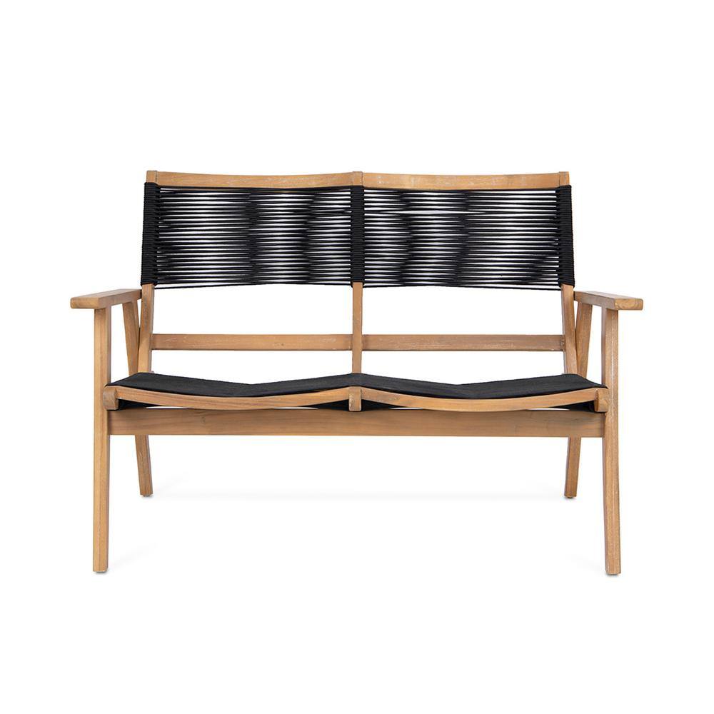 2 Seat Black Rope Chair, Outdoor Dinning Chairs price history on PriceWatchPro