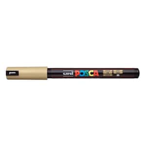 PC-1MR Ultra-Fine Tip Paint Pen, Gold Paint