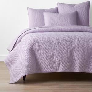 Company Lilac Solid King Cotton Quilt