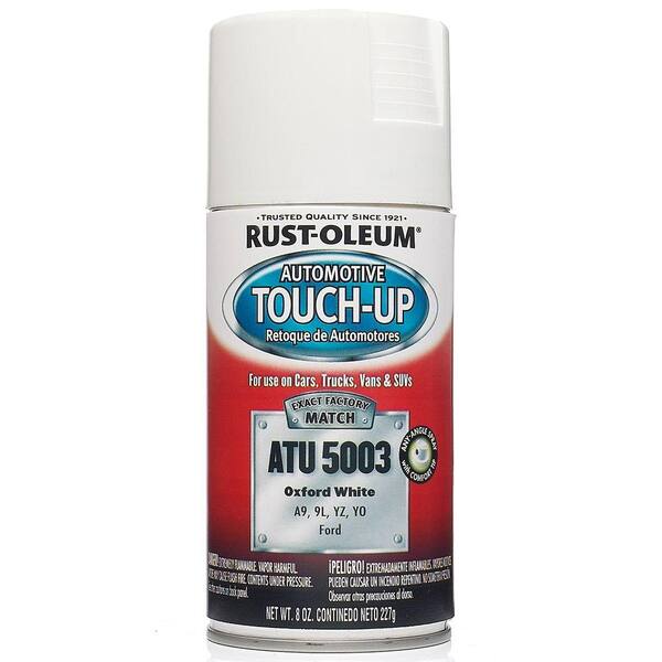 Rust-Oleum Automotive 8 oz. Oxford White Auto Touch-Up Spray (6-Pack)
