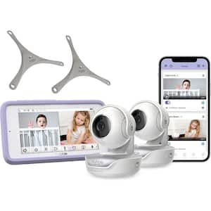 Nursery Pal Deluxe Twin Wireless, Wi-Fi Enabled Baby Monitor