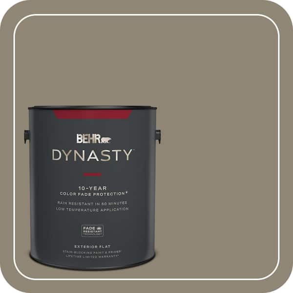 BEHR DYNASTY 1 gal. #ECC-14-2 Great Frontier Flat Exterior Stain-Blocking Paint & Primer