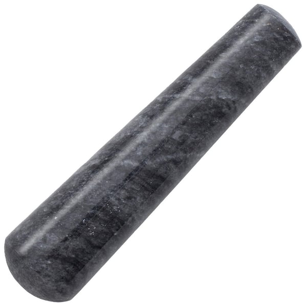 Natural Marble Finish Pestle Frosted Head Easy Grinding Compatible with Granite Marble Wood Mortar Replacement