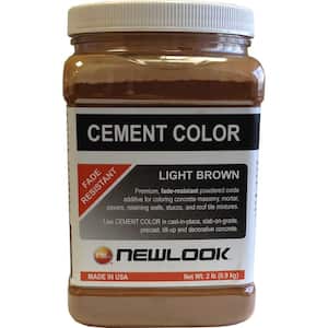 2 lb. Light Brown Fade Resistant Cement Color