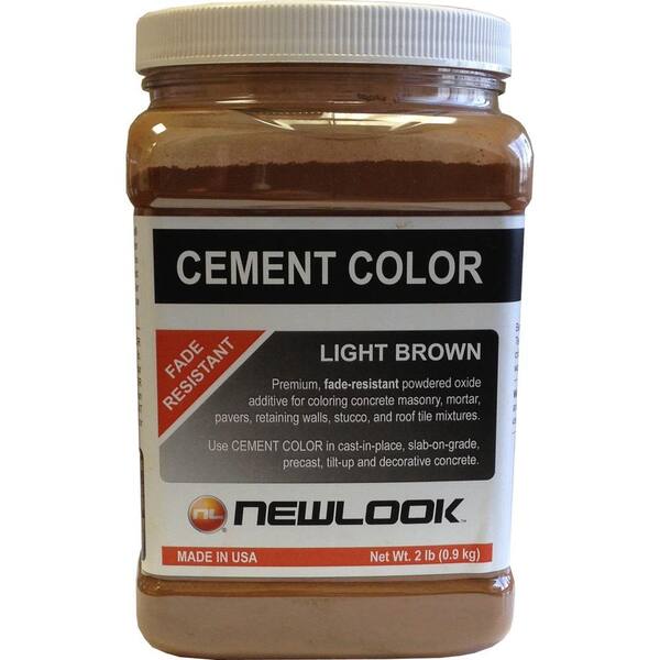 NewLook 2 lb. Light Brown Fade Resistant Cement Color