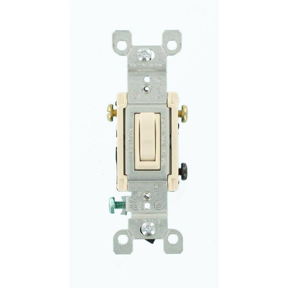 663-lag Light Almond Pass & Seymour Legrand Toggle Switch 3-way 15a for sale online 