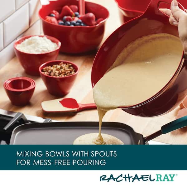 Mixing Bowls With Pour Spout Large Capacity Measuring Cups Batter Bowl  Accurate Clear Scale Baking Supplies With Handle Heavy - AliExpress