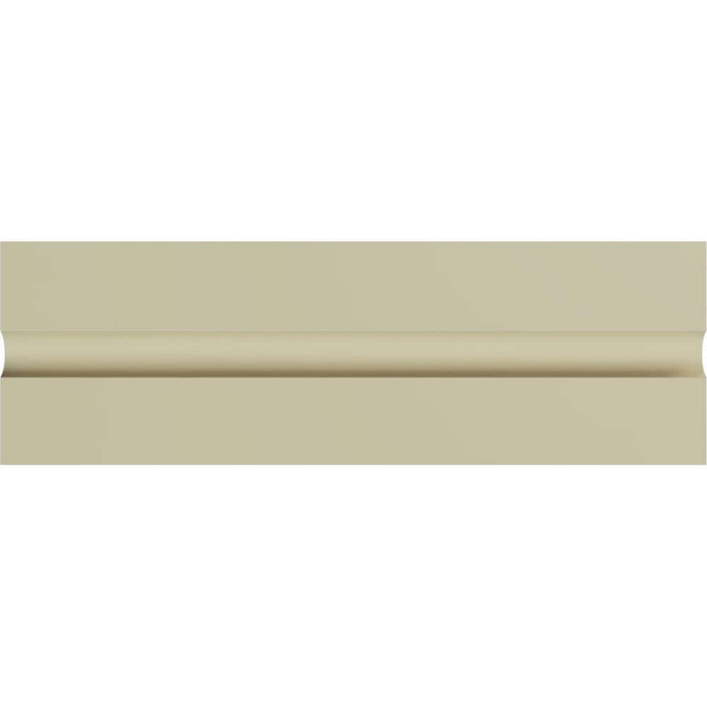Primed White Polyurethane Decorative Chair Rail Moulding