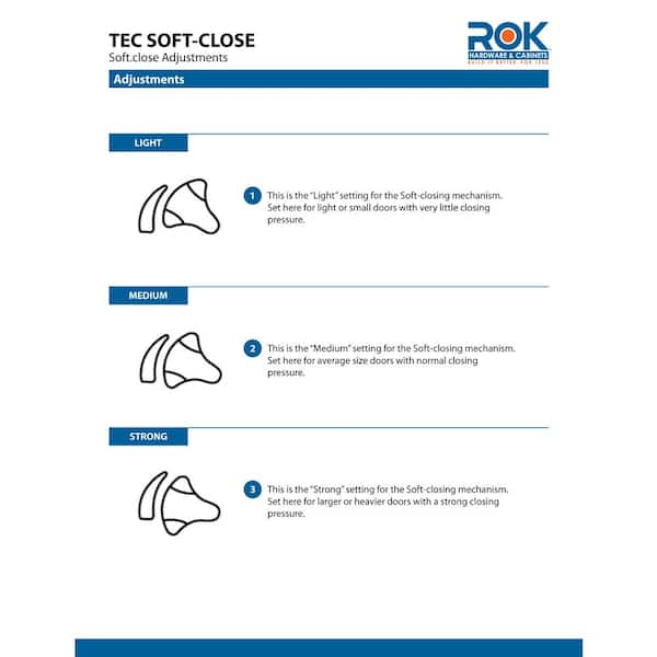 Rok 1/2 in. (35 mm) Overlay 108-Degree Soft Close Face Frame Cabinet Hinge  (1-Pair) G04431A-15-2 - The Home Depot