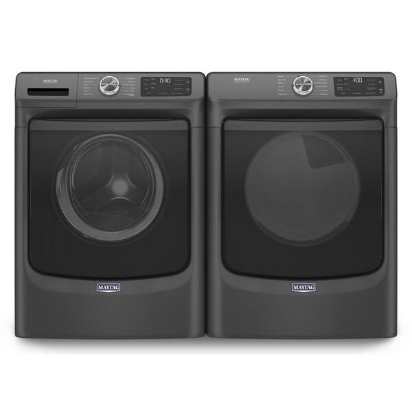 maytag washer and dryer black