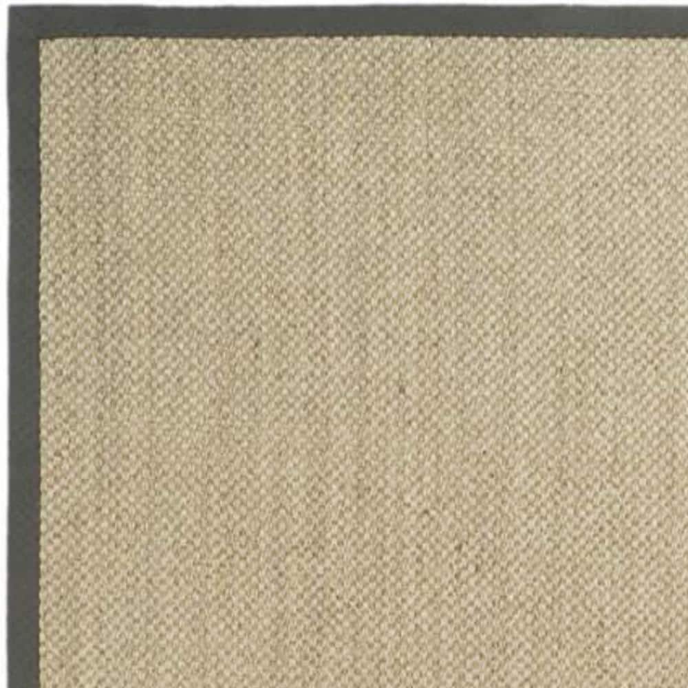 Marble Grey 6' x 9' Natural Fiber Area Rug