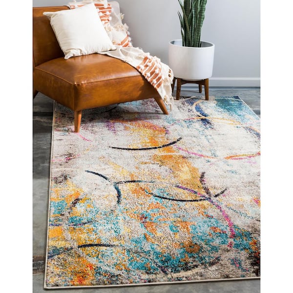 Chromatic Imperial Beige 5' 0 x 8' 0 Area Rug