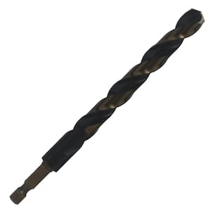 15/32 in. Quick Change Drill Bit with Hex Shank (6-Pieces)
