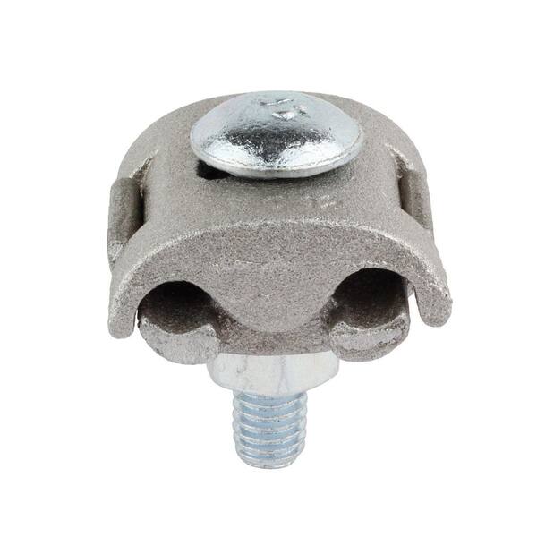 Commercial Electric 2 - 4/0 AWG Aluminum Single Bolt Parallel Groove Clamp