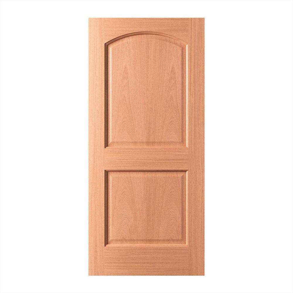 MA230 30 in. x 96 in. No Bore Solid Hybrid Core Mahogany Unfinished Wood Interior Door Slab price history on PriceWatchPro