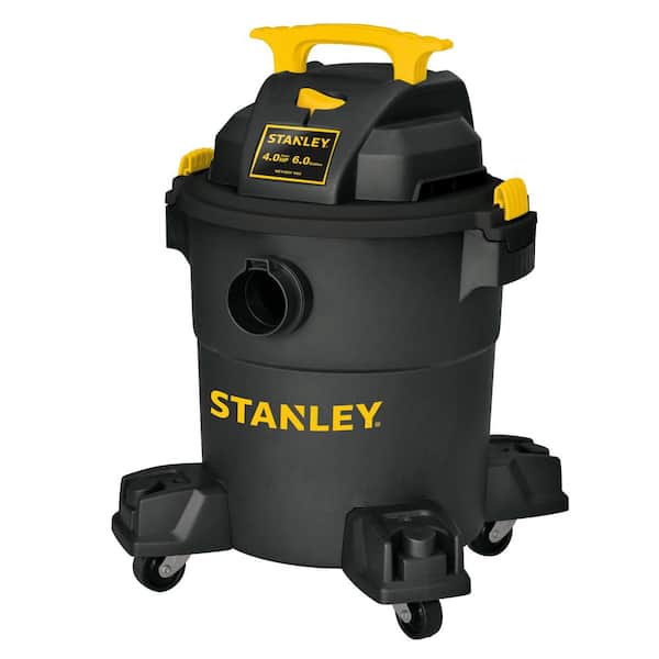 6 Gal. Wet/Dry Vacuum - 4 Peak HP Poly