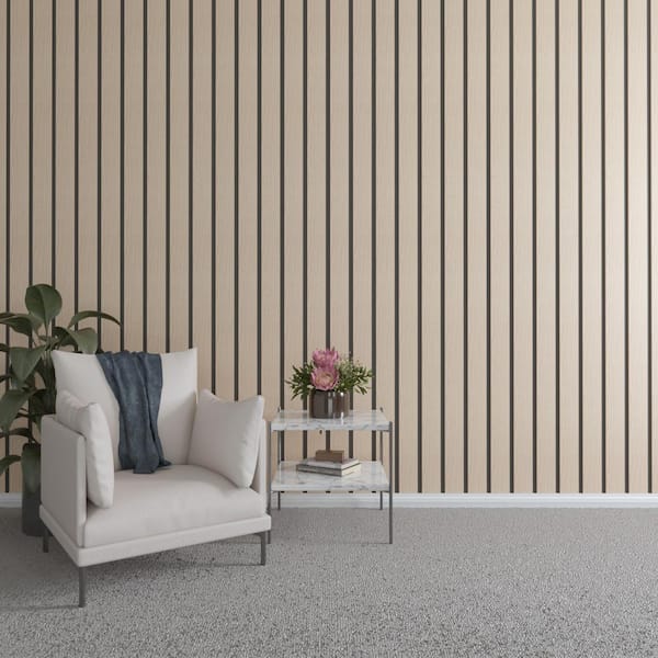 Ekena Millwork 47 in. H x 4 in. W Slatwall Panels in Red Oak 11-Pack