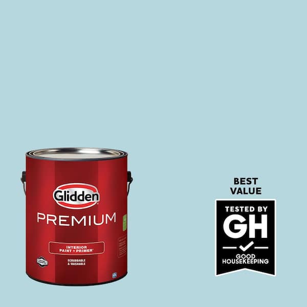 Glidden Premium 1 gal. PPG1150-3 Everglade Mist Satin Interior Latex Paint