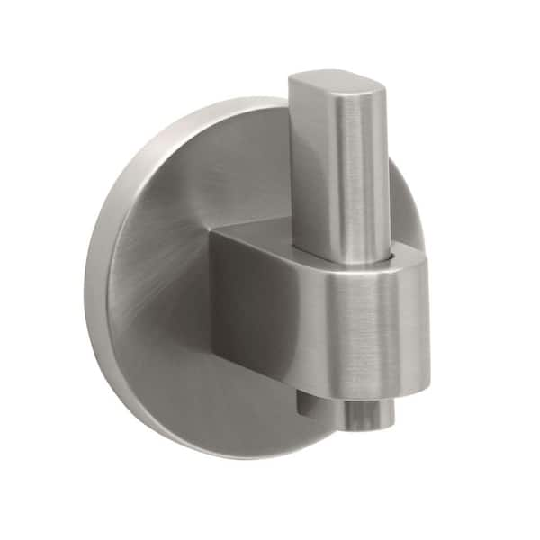 Gatco Zone Single Robe Hook in Satin Nickel 4115 - The Home Depot