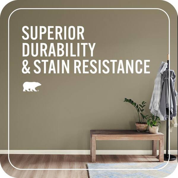 BEHR MARQUEE - 1 gal. #N340-6 Sorrel Leaf One-Coat Hide Eggshell Enamel Interior Paint & Primer