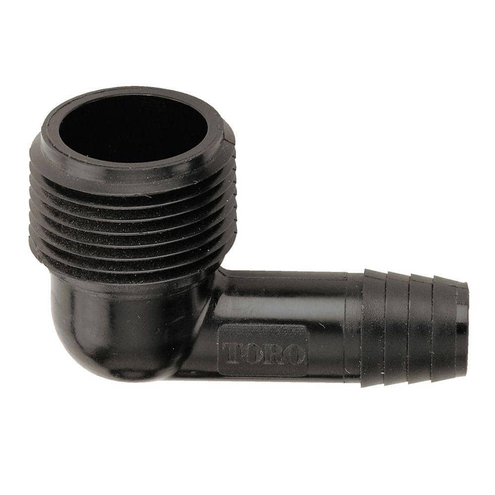 UPC 021038532714 product image for 3/8 in. Insert x 3/4 in. Male NPT Funny Pipe Male Elbow (10-Pack) | upcitemdb.com
