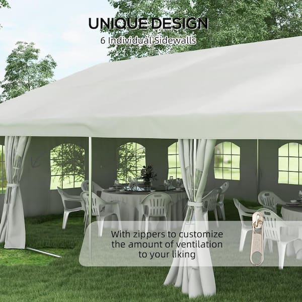 Outsunny 19.5 x 39 Party Tent