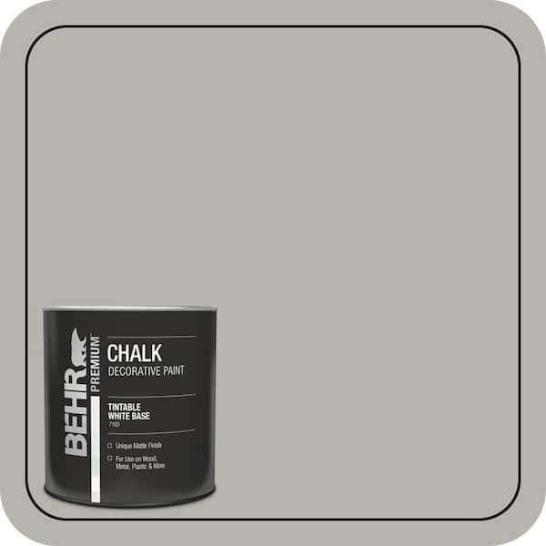 1 qt. #PPU24-11 Greige Interior Chalk Decorative Paint