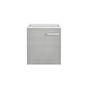 Colmer 23.6 in. W x 21.65 in. D x 7.7 in. H Bath Vanity Cabinet without Top in Grey Brushed