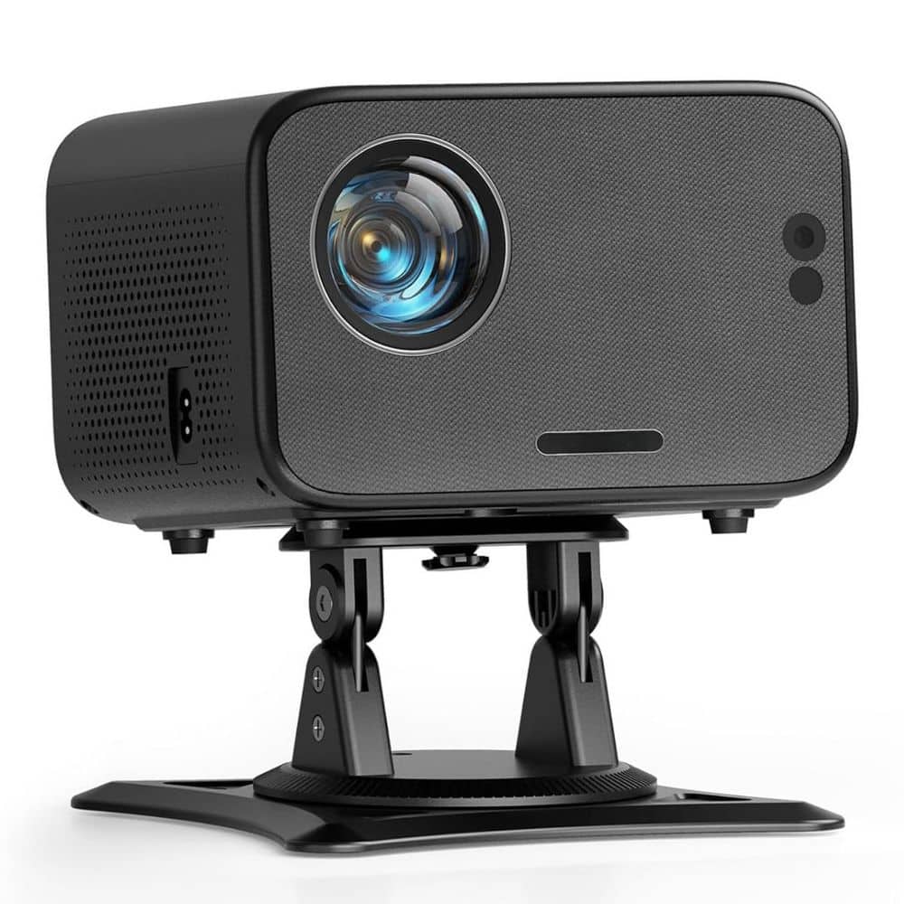 1920 x 1080 4K Auto Focus Mini Projector with WiFi and Bluetooth with 210°