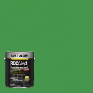 1 Gal. ROC Alkyd V7400 Direct-to-Metal Gloss Safety Green Interior/Exterior Enamel Paint (Case of 2)