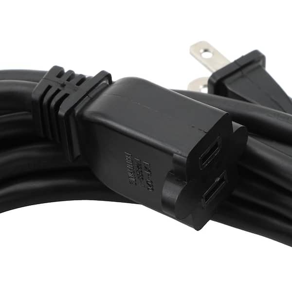 Husky 12 ft.16/2 Indoor/Outdoor Extension Cord, Black HW16212HB