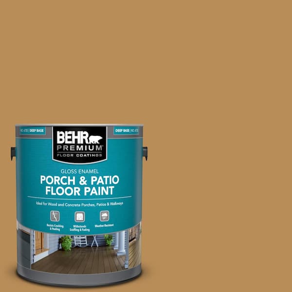BEHR PREMIUM 1 gal. #PFC-30 Clay Terrace Gloss Enamel Interior/Exterior Porch and Patio Floor Paint