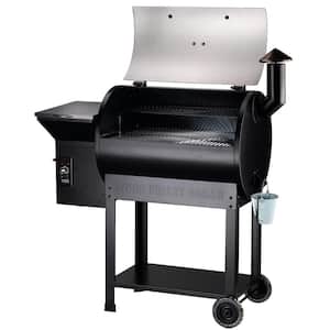 694 sq. in. Pellet Grill and Smoker, Stainless Steel