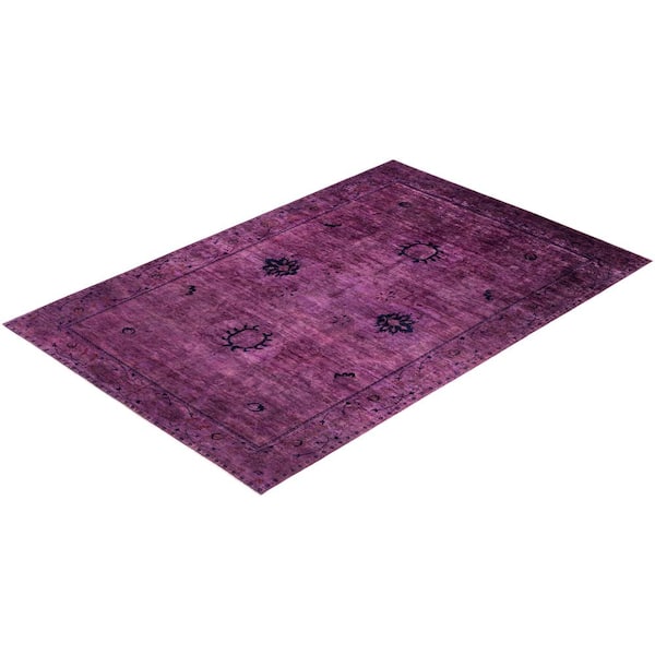 Vibrance Purple - 11 ft. 7 in. x 17 ft. 4 in. Handmade Area Rug