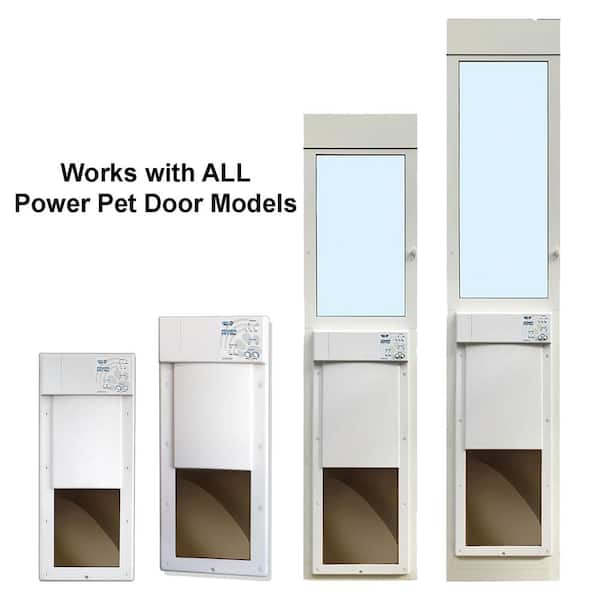 Power Pet Smart Pet Door For Sliding Glass Door High Tech Pet